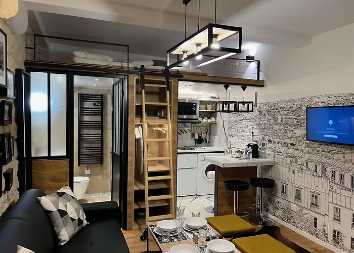Appartement Loft Jaures à Paris